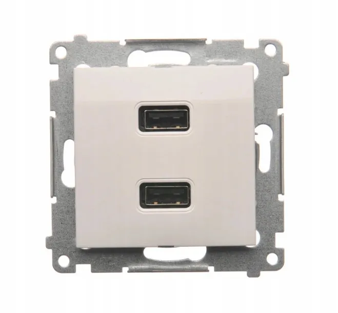 kontakt-simon-54-ladowarka-2x-usb-bialy