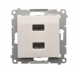 kontakt-simon-54-ladowarka-2x-usb-bialy