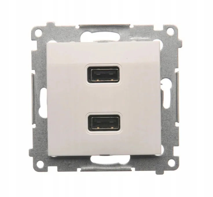 kontakt-simon-54-ladowarka-2x-usb-bialy