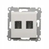 simon-54-gniazdo-hdmi-podwojne-biale