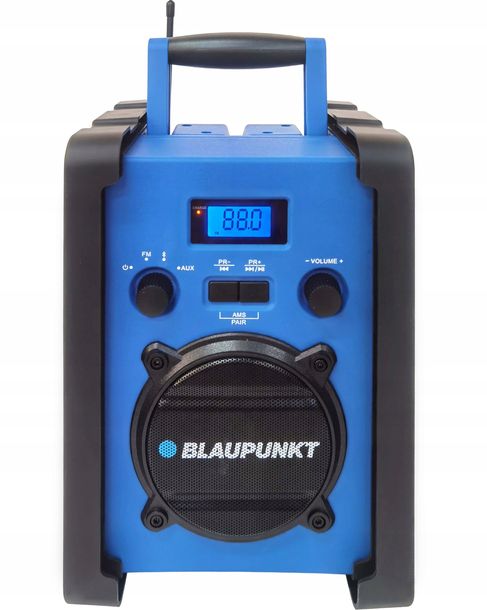 RADIO PRZENOŚNE BUDOWLANE BLAUPUNKT PP30BT BLUETOOTH FM AUX RADIO LCD