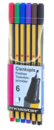cienkopis-kamet-masster-0-4mm-6-kolorow