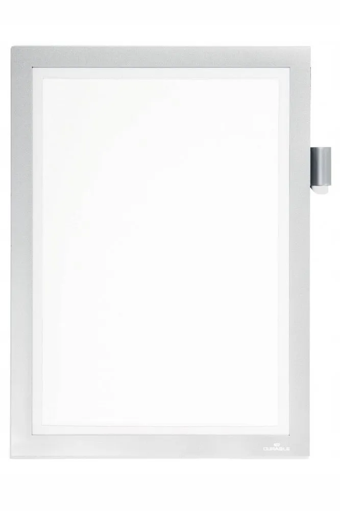 ramka-samoprzylepna-a4-duraframe-note-srebrna