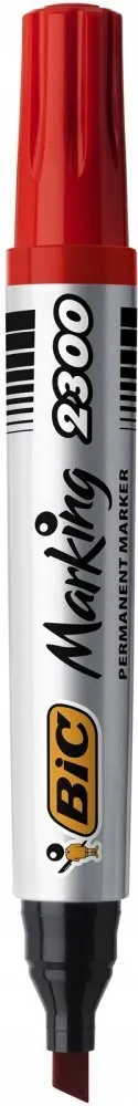 marker-permanentny-bic-marking-2300-czerwony-x10-stan-nowy