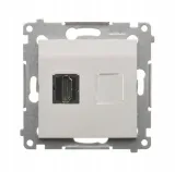 simon-54-gniazdo-hdmi-pojedyncze-biale