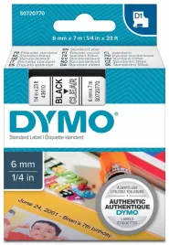 tasma-dymo-s0720770-6mm-7m-czarny-na-przezroczysty