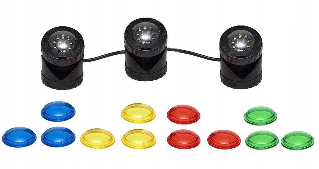 Oświetlenie Led Czujnik Zmierzchu Oczko 3x1,6W – 147392780