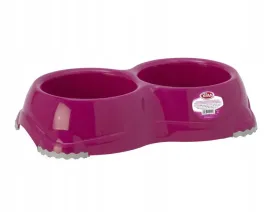pet-nova-miska-dla-psa-podwojna-antyposlizgowa-2x330ml-rozowa
