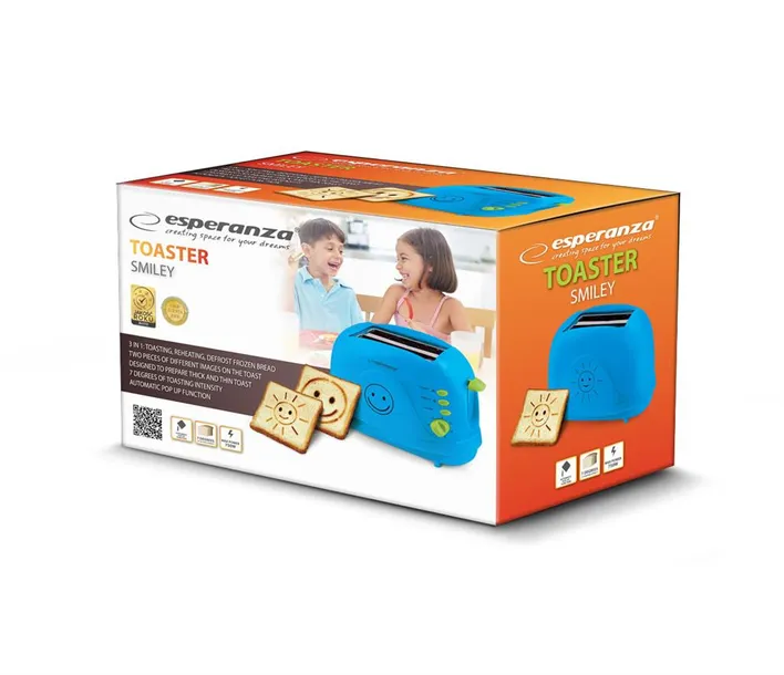 toster-smiley-niebieski-ekt003b-model-ekt003b