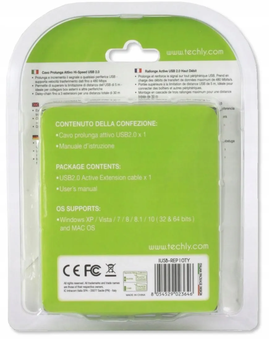 przedluzacz-usb-techly-10m-waga-z-opakowaniem-0-4-kg