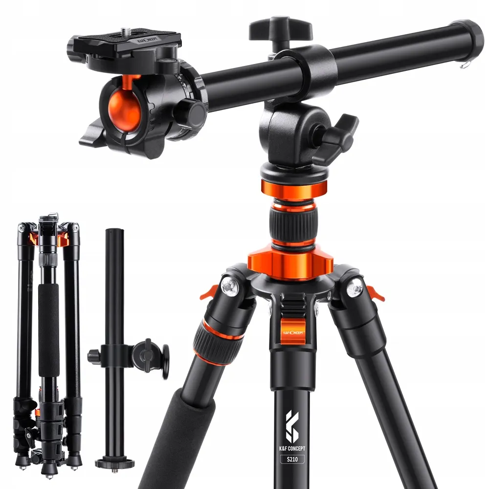 tripod-statyw-foto-kandf-alu-mag-231cm-kf09-087v4-stan-nowy