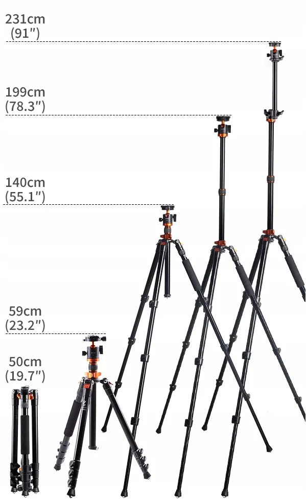 tripod-statyw-foto-kandf-alu-mag-231cm-kf09-087v4