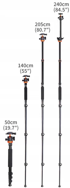 tripod-statyw-foto-kandf-alu-mag-231cm-kf09-087v4-wysokosc-maksymalna-231-cm