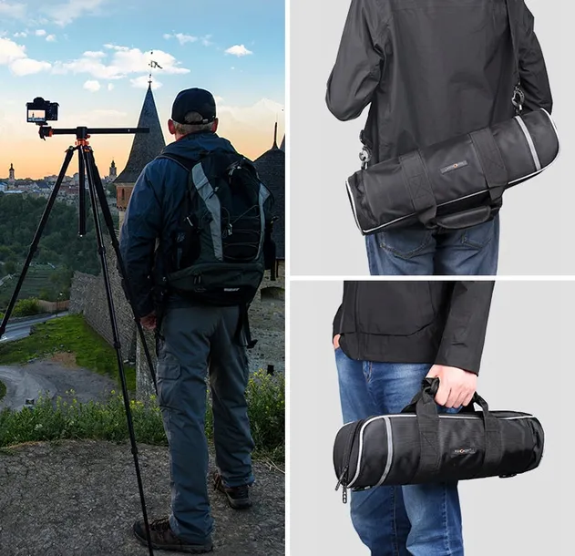 tripod-statyw-foto-kandf-alu-mag-231cm-kf09-087v4-stan-nowy-kolor-czarny