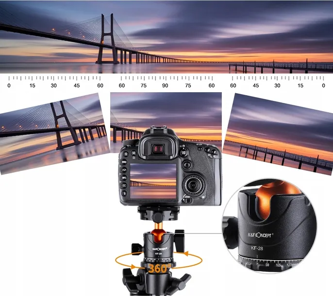 tripod-statyw-foto-kandf-alu-mag-231cm-kf09-087v4-stan-nowy-wysokosc-maksymalna-231-cm