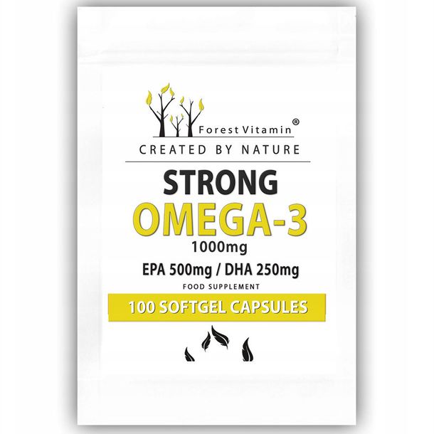Фото - Вітаміни й мінерали Forest VITAMIN Strong Omega-3 100caps 