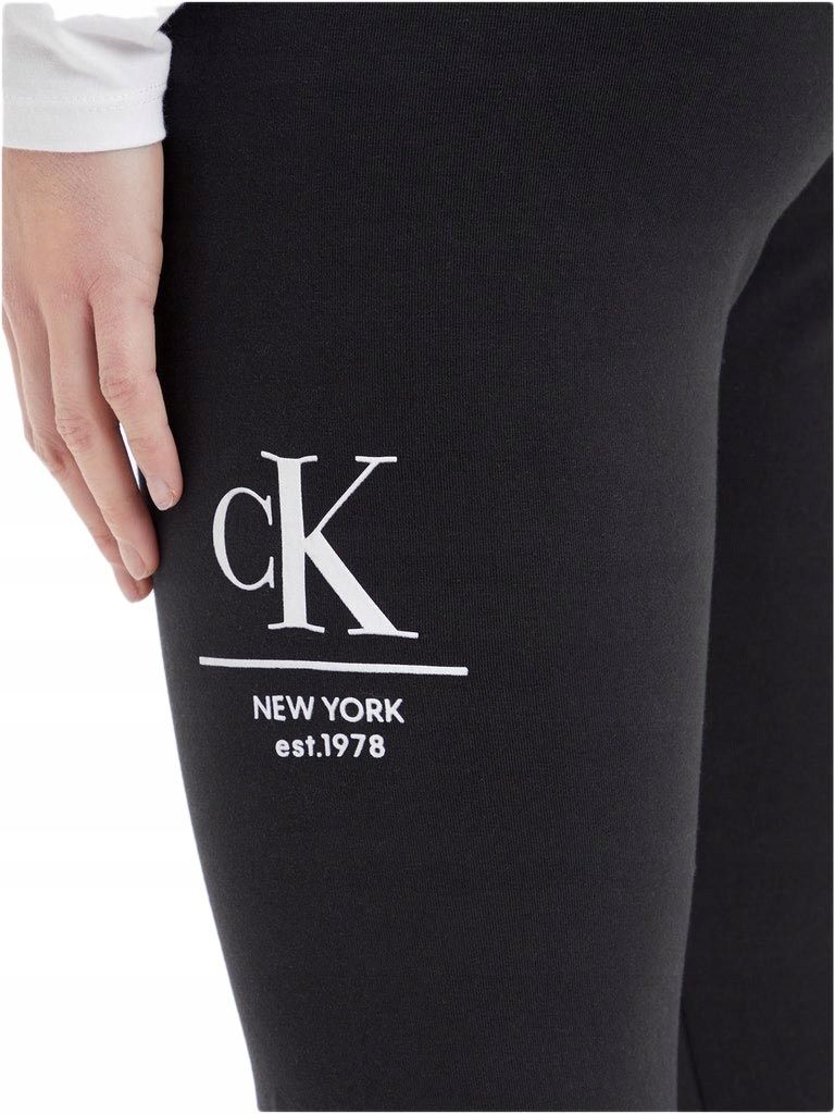 CALVIN KLEIN LEGGINSY DAMSKIE STIRRUP BLACK r. XS - ERLI.pl