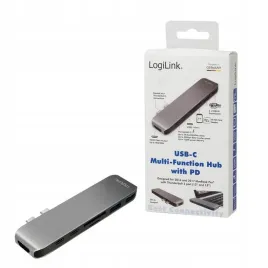 hub-usb-c-logilink-7w1do-macbooka-usb-3-2-gen2x2-hdmi-sd-pd-thunderbolt-3