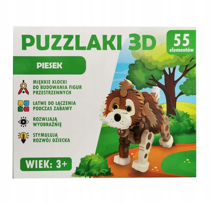 puzzlaki-3d-piesek-55el