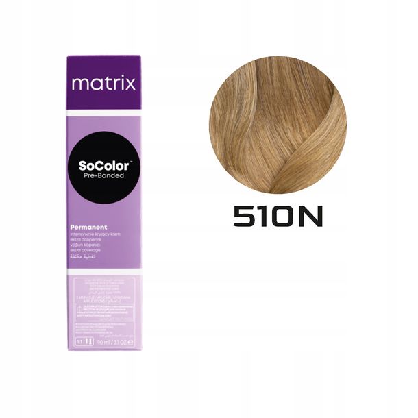 Фото - Фарба для волосся Matrix ﻿ SoColor SCB2 510N - farba do włosów 90 ml 
