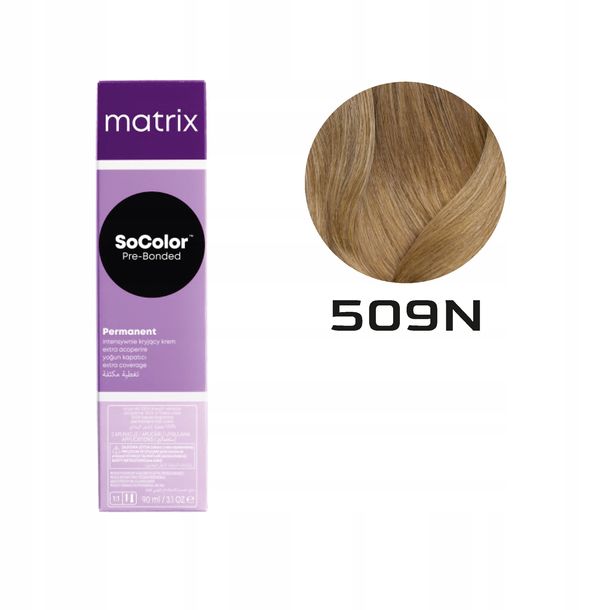 Фото - Фарба для волосся Matrix ﻿ SoColor SCB2 509N - farba do włosów 90 ml 