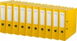 10-x-segregator-office-a4-75-mm-z-okuciem-zolty-grubosc-75-mm