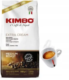 kawa-ziarnista-mieszana-kimbo-espresso-bar-extra-cream-1000-g