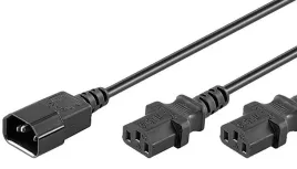 microconnect-power-cord-c13x2-c14-06m