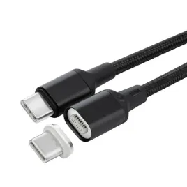 microconnect-usb-c-magnet-cable-1m-black
