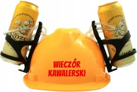 zolty-kask-helm-piwko-piwo-wieczor-kawalerski-slub-wesele-pan-mlody-prezent