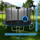 trampolina-ogrodowa-thunder-inside-prime-16ft-blue-stan-nowy