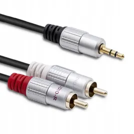 qoltec-kabel-2x-rca-mini-jack-3-5mm-meski-or-2m-or-czarny