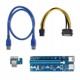 qoltec-riser-pci-e-1x-16x-or-usb-3-0-or-ver-009s-or-sata-pci-e-6-pin