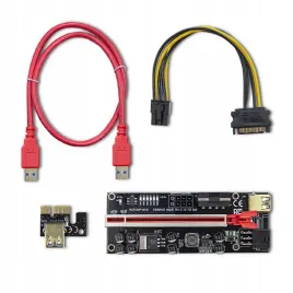 qoltec-riser-pci-e-1x-16x-or-usb-3-0-or-ver-010s-or-sata-pci-e-6-pin
