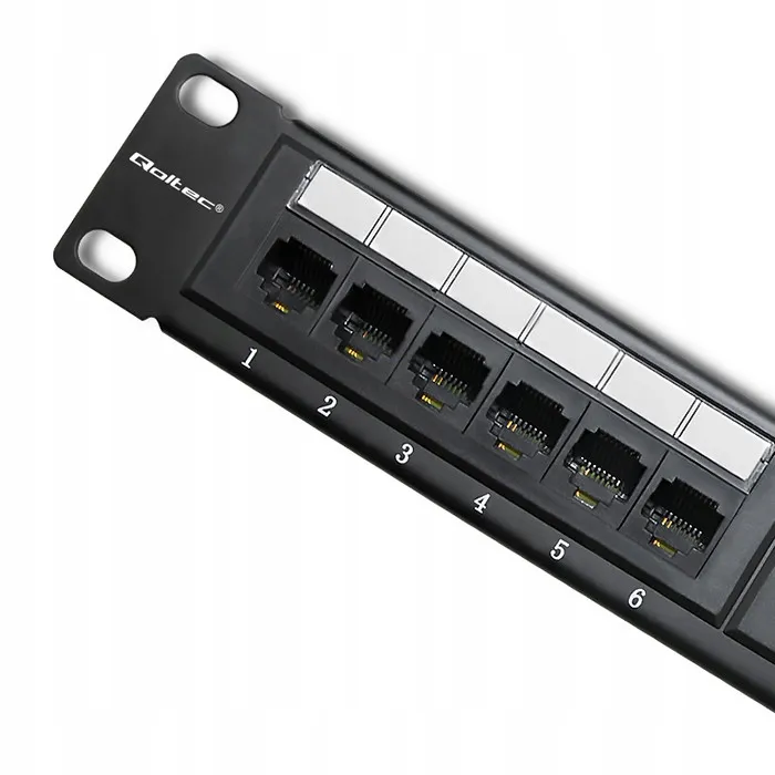 qoltec-patch-panel-rack-or-24-porty-or-kat-5e-utp-or-czarny