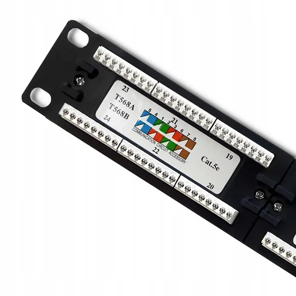qoltec-patch-panel-rack-or-24-porty-or-kat-5e-utp-or-czarny-kod-producenta-54475