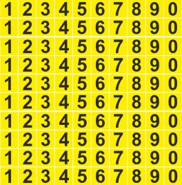 naklejki-na-rozdzielnice-cyfry-zolte-100szt-13mm