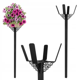 2-sztuki-kwietnik-ogrodowy-wbijany-metalowy-ozdobny-czarny-120cm