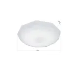 plafon-hex-24w-led-500-mm