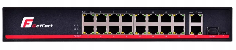 switch-poe-getfort-16fe-2ge-1sfp-200w