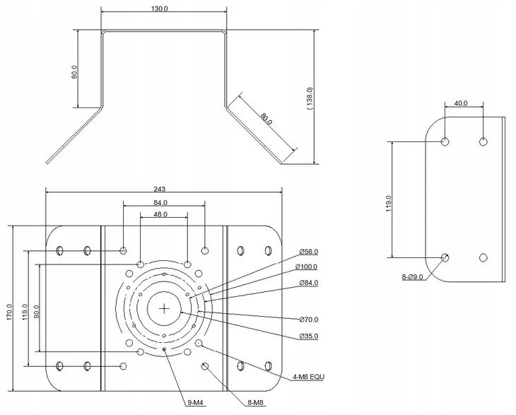 adapter-uchwyt-narozny-pfa151-model-pfa151