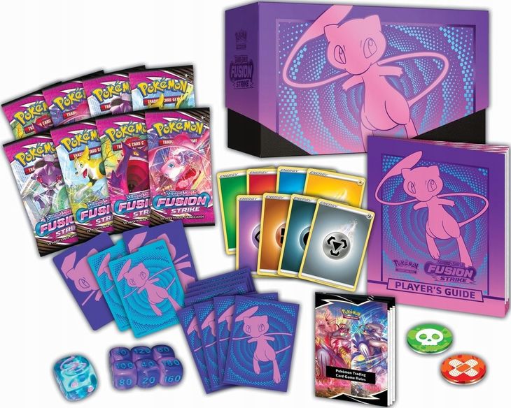 POKEMON TCG FUSION STRIKE ELITE TRAINER BOX MEW - ERLI.pl