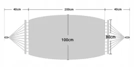 hamak-z-drazkiem-activeplus-szary-200-kg-280-x-100