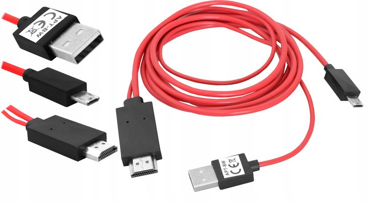 ADAPTER MHL PRZEJŚCIÓWKA Z USB / MICRO USB NA HDMI – 148486174 - ERLI.pl