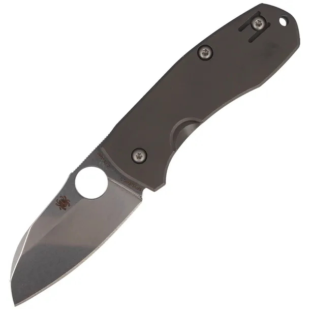 noz-spyderco-techno-2-titanium-plain-c158tip2