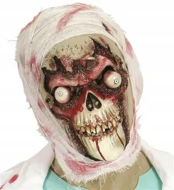 maska-zombie-zdarta-twarz-horror-halloween