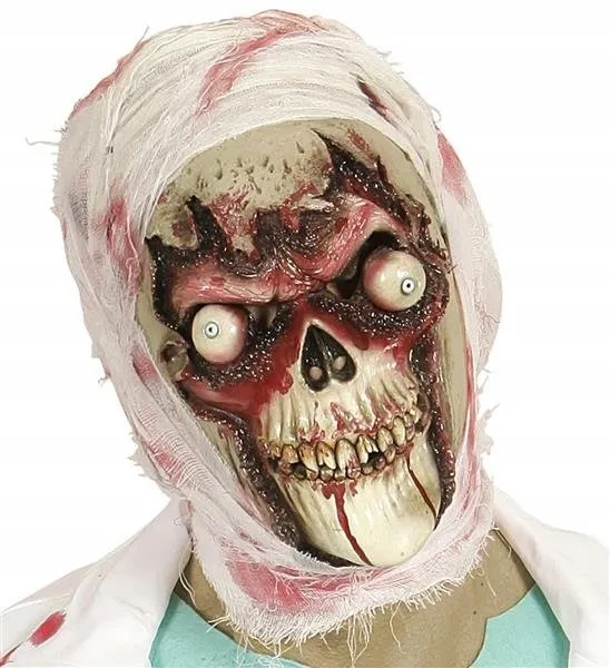 maska-zombie-zdarta-twarz-horror-halloween