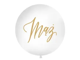 balon-gigant-1-m-maz-bialy