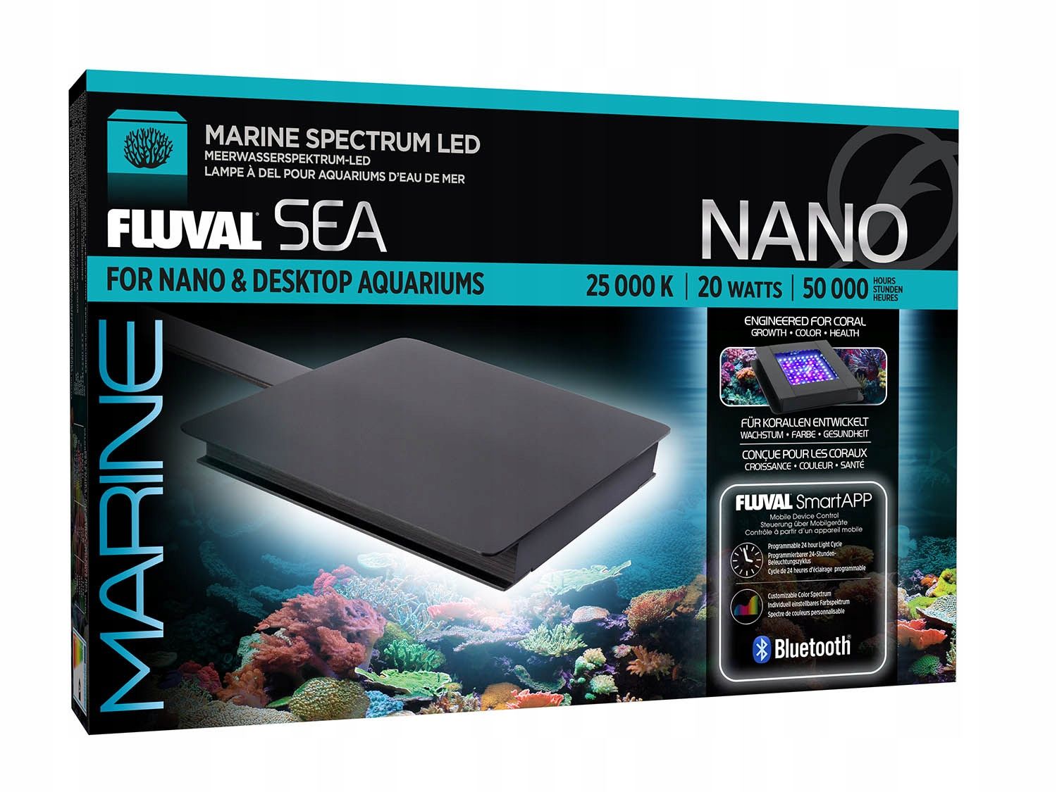 FLUVAL Nano MARINE LED 3.0 Bluetooth