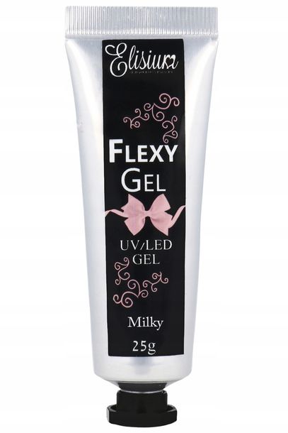 Фото - Лак для нігтів ZEL ﻿ELISIUM FLEXY GEL ŻEL DO PAZNOKCI 25G WYBÓR KOLORU 